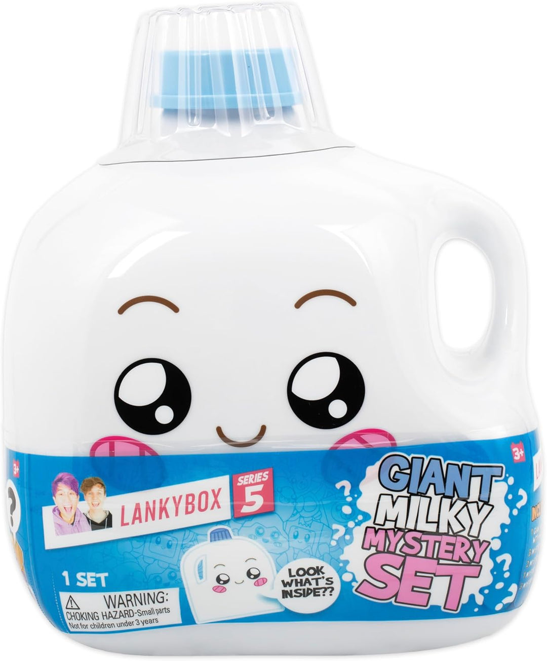 LankyBox Riesiges milchiges Mystery-Set Singing Mystery Milky Set mit 9 spannenden Spielzeugen zum E