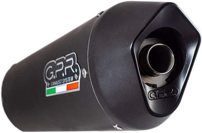 GPR Auspuff für SUZUKI HAYABUSA 1300 1999/06 Doppelendrohr zugelassen mit Schraubanschluss (Flansch)