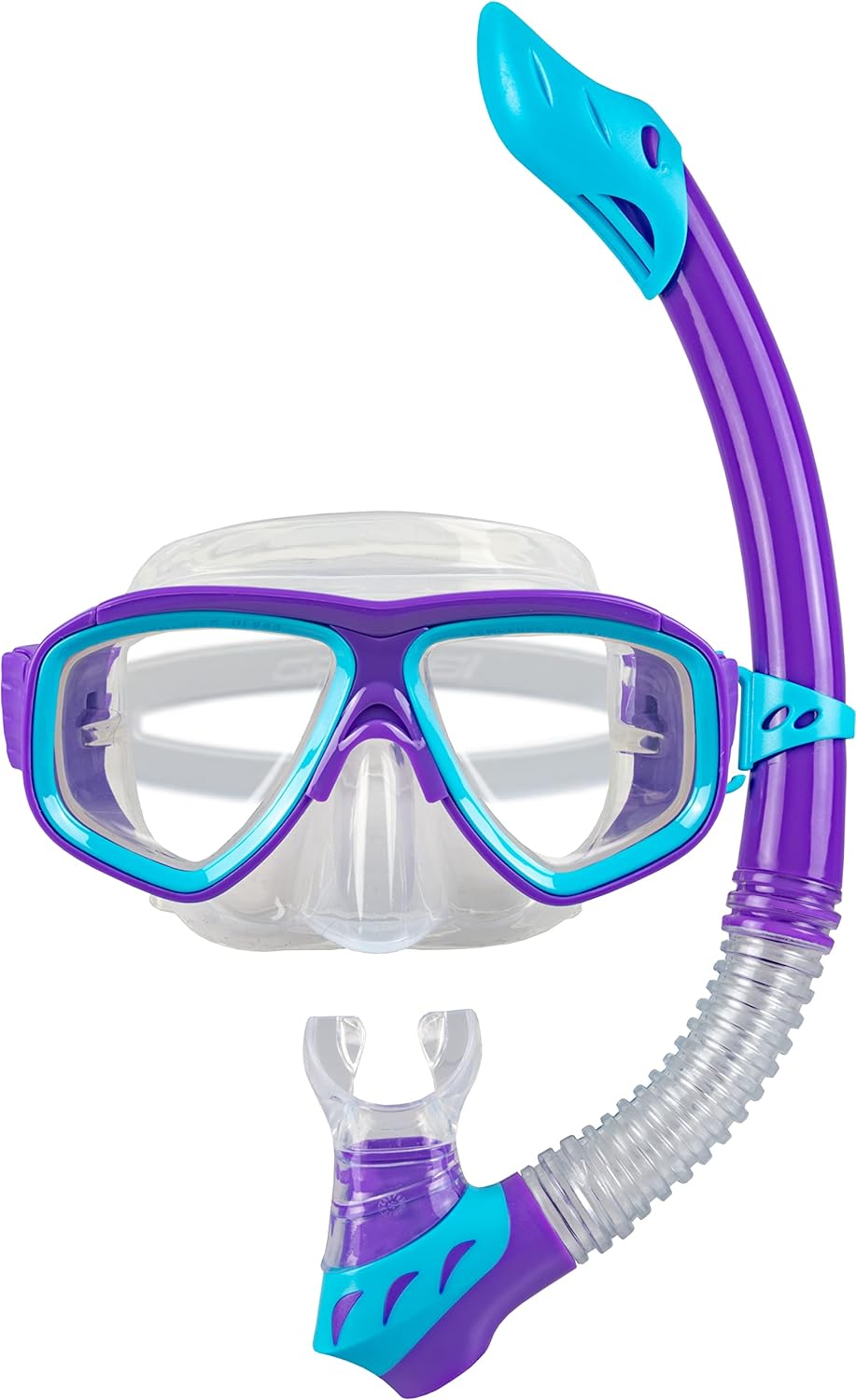 Cressi Rocks Kids Set, Purple/Blue, L/XL