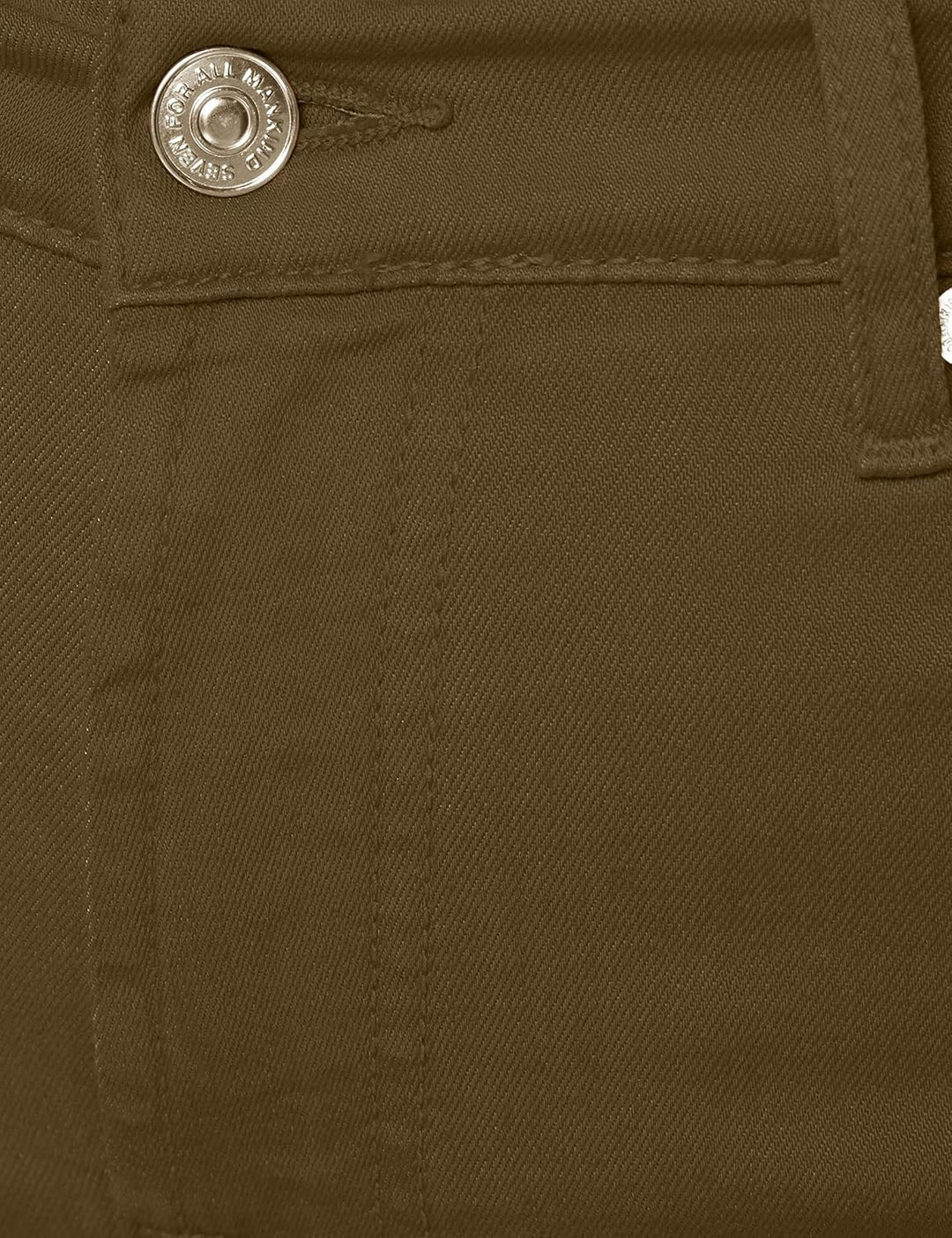 7 For All Mankind Damen Roxanne Ankle Casual Pants 25 Grün, 25 Grün