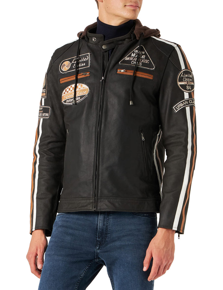 URBAN 5884 Unisex 58 Gents Motorradjacke (1er Pack) S Braun, S Braun