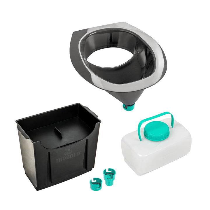 TROBOLO DIY Set – Mit Trenntoiletten Einsatz & Behältern in 3 Grössen – Ideal zum Selbstbau einer Tr
