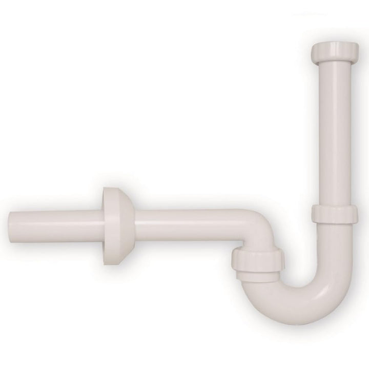 Schläfer 4395101 | S-förmiger Siphon für Waschbecken, Spülbecken und Wäschespüle, Universalanschluss