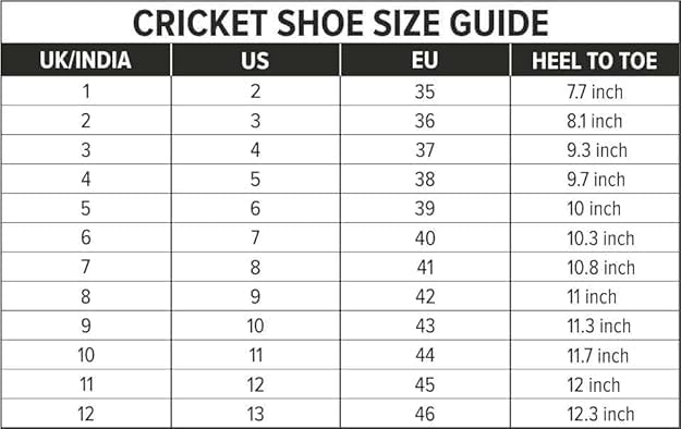 DSC Beamer Cricket Shoes | for Boys and Men | Light Weight | Durable Fluro Yellow White 36 EU, Fluro