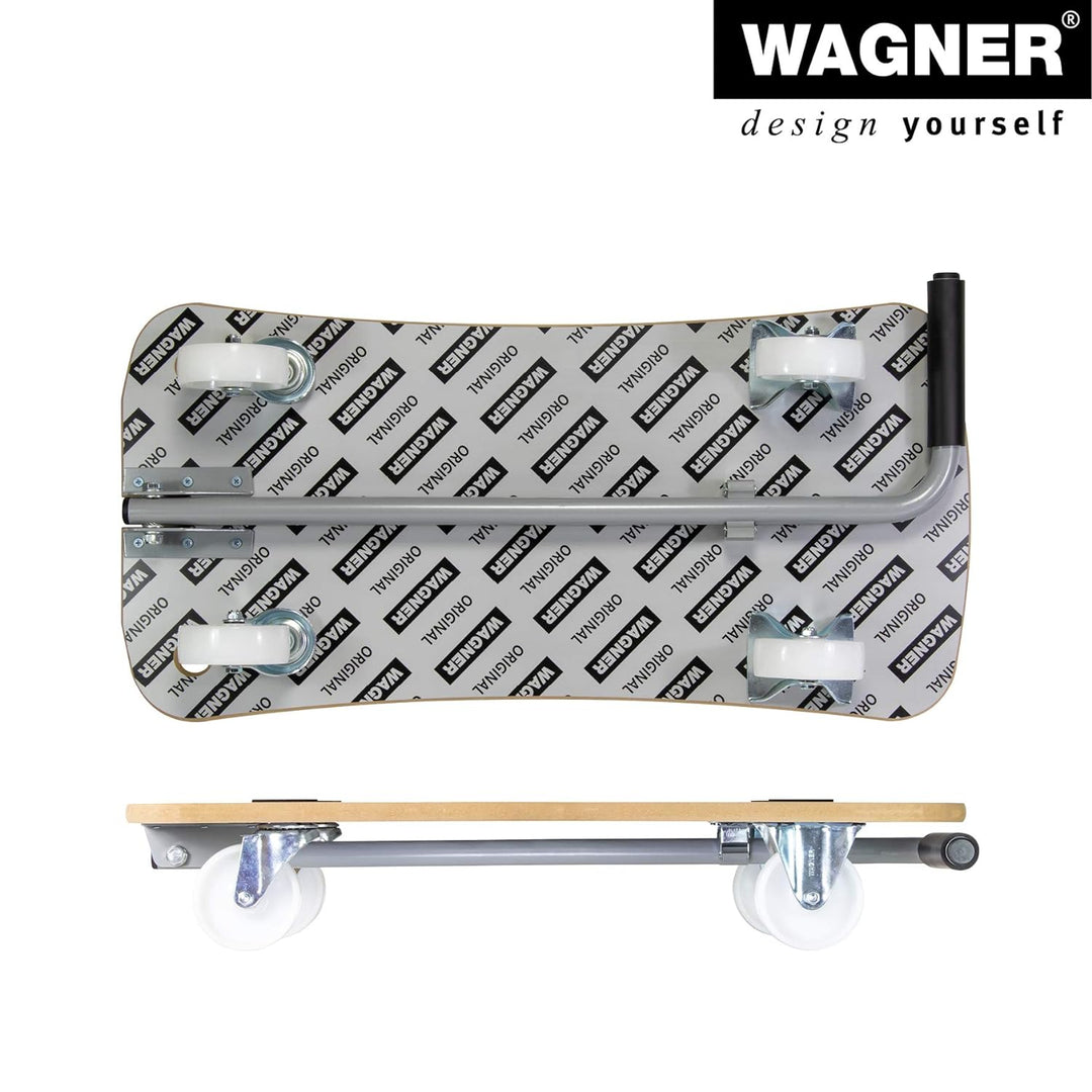 Wagner Transporthilfe MM 1389 I 79 x 39 x 13,5 cm - Tragkraft 200 kg - Spezialbeschichtung I klappba