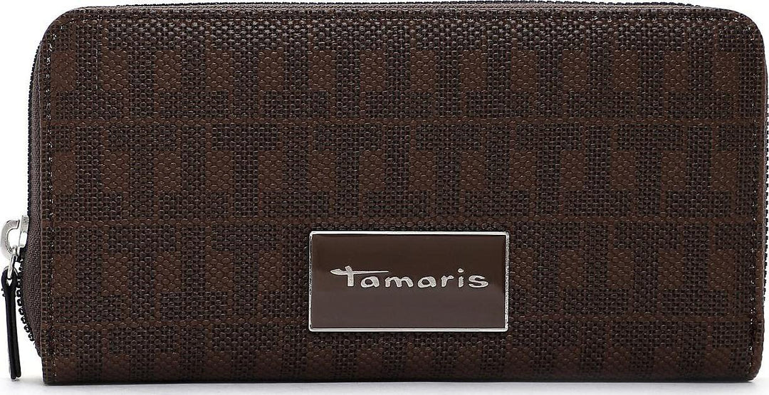 Tamaris Geldbörse Jody 31999 Damen Geldbörsen Ornament Einheitsgrösse Brown 200, Einheitsgrösse Brow
