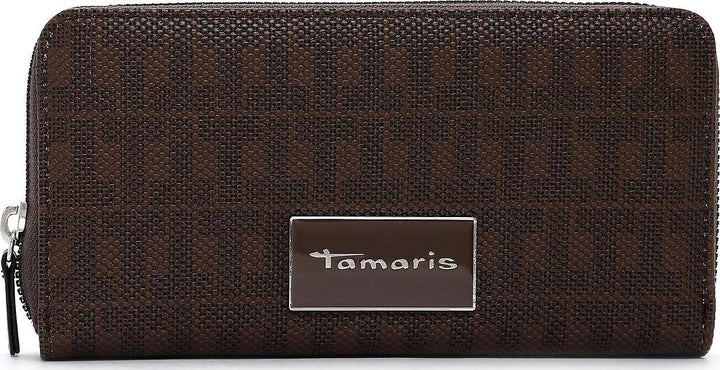 Tamaris Geldbörse Jody 31999 Damen Geldbörsen Ornament Einheitsgrösse Brown 200, Einheitsgrösse Brow