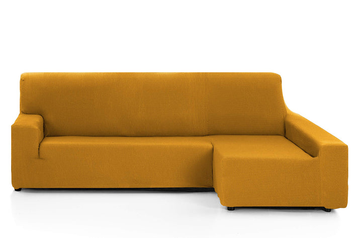 Martina Home - Bezug für Chaise Longue, Modell Túnez, Senfgelb, Eckteil rechts, Brazo derecho langer