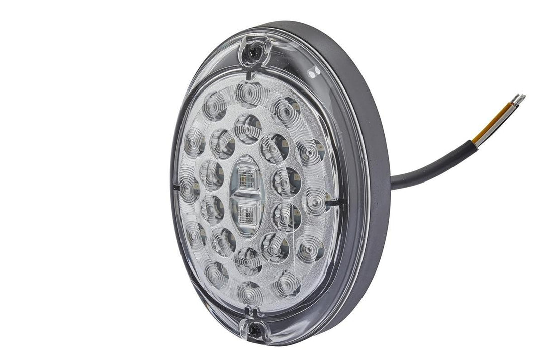 HELLA - Heckleuchte - Agroluna - LED - 24/12V - Anbau/Schraubanschluss - Lichtscheibenfarbe: glaskla