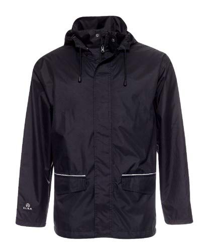 Working Xtreme Regenjacke ELKA Wassersäule 8000, atmungsaktiv schwarz L