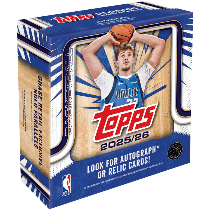 2025-26 Topps Basketball – Fabrikversiegelt – Mega-Box