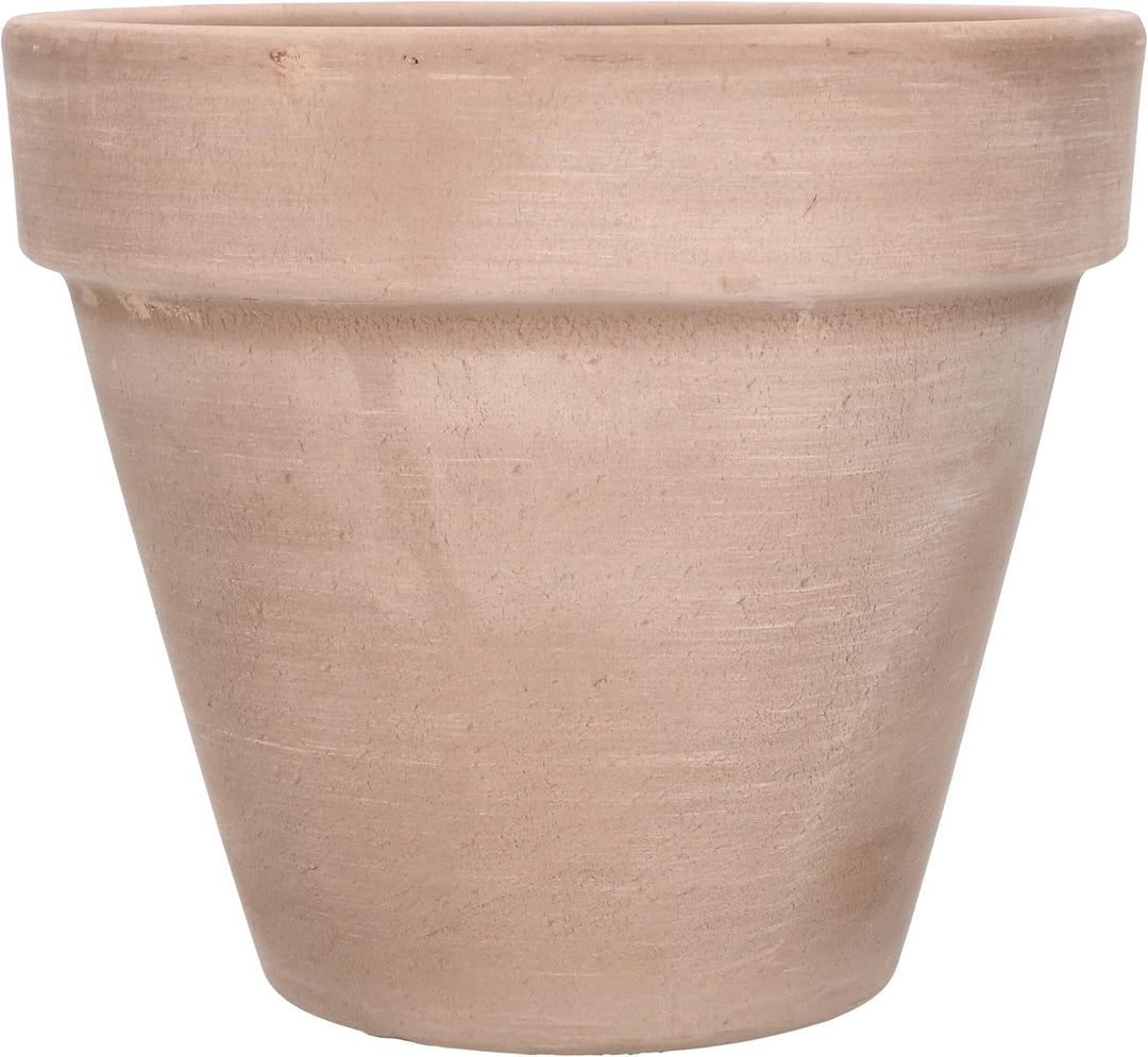 KOTARBAU® Blumentopf Übertopf aus Terrakotta Mokka ⌀ 13 cm für Innenräume und Gärten Mokka 13 Cm, Mo