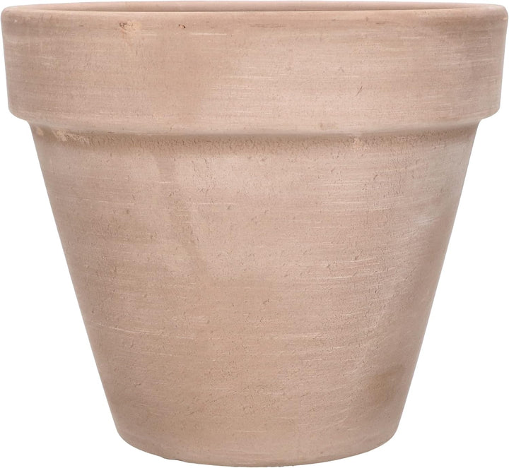 KOTARBAU® Blumentopf Übertopf aus Terrakotta Mokka ⌀ 13 cm für Innenräume und Gärten Mokka 13 Cm, Mo