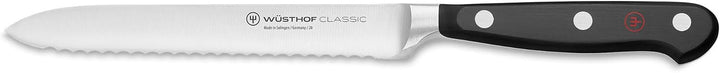 WÜSTHOF Classic Messerblock mit 12 Artikel 12-teilig Braune Esche, 12-teilig Braune Esche