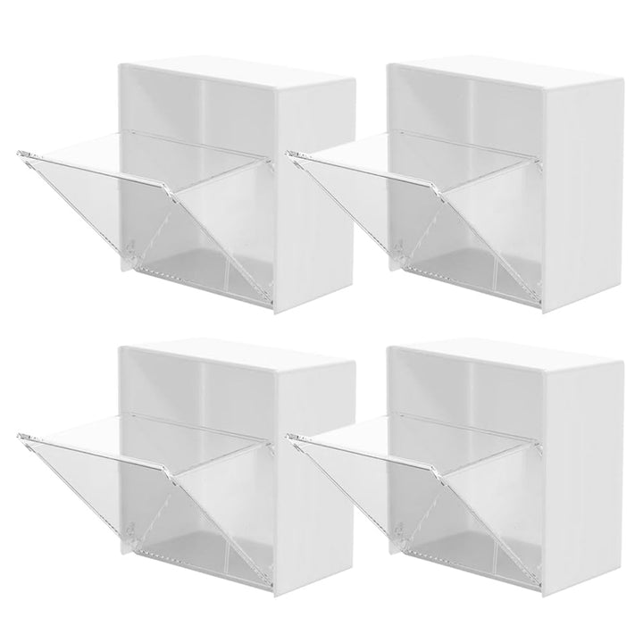Alipis Wandorganisator Kosmetik Aufbewahrungsbox Mit Staubschutz 3 Fächer 3.35X3.35X1.77 Zoll Wandmo