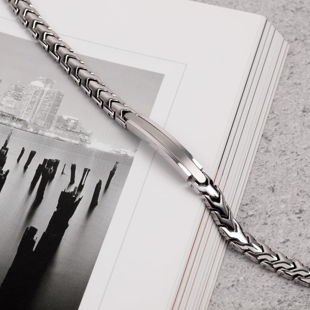 Morellato Herrenarmband, Motown Kollektion, aus Edelstahl - SALS52