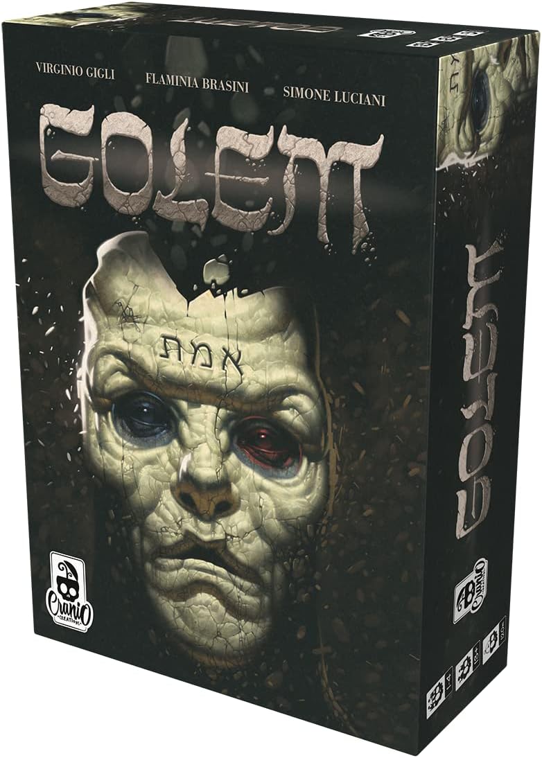 Cranio Creations, Golem, Expertenspiel, Brettspiel, 1-4 Spieler, Ab 13+ Jahren, 120+ Minuten, Deutsc