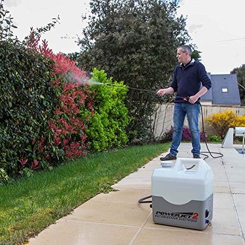 Multirex PowerJet 2 Akku-Drucksprüher elektrisch 12 V für Dach- & Fassadenentmoosung, 10 m Reichweit