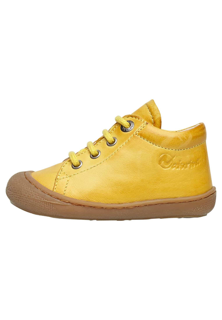 Naturino Lauflernschuhe aus Nappaleder 17 EU Gelb, 17 EU Gelb