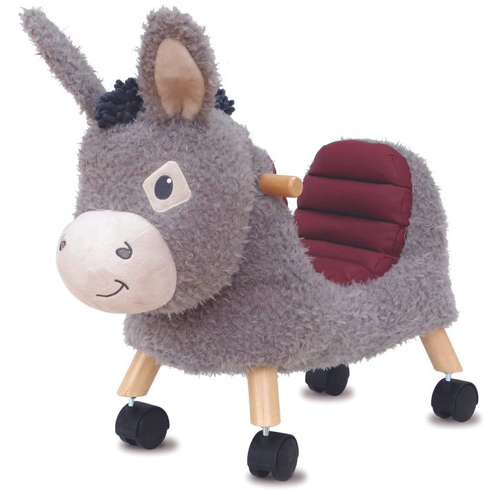 Little Bird Told Me - Ride On Toy Donkey for 1 Year Old Kids Toddler Toys for Girls &amp; Boys Soft Anim