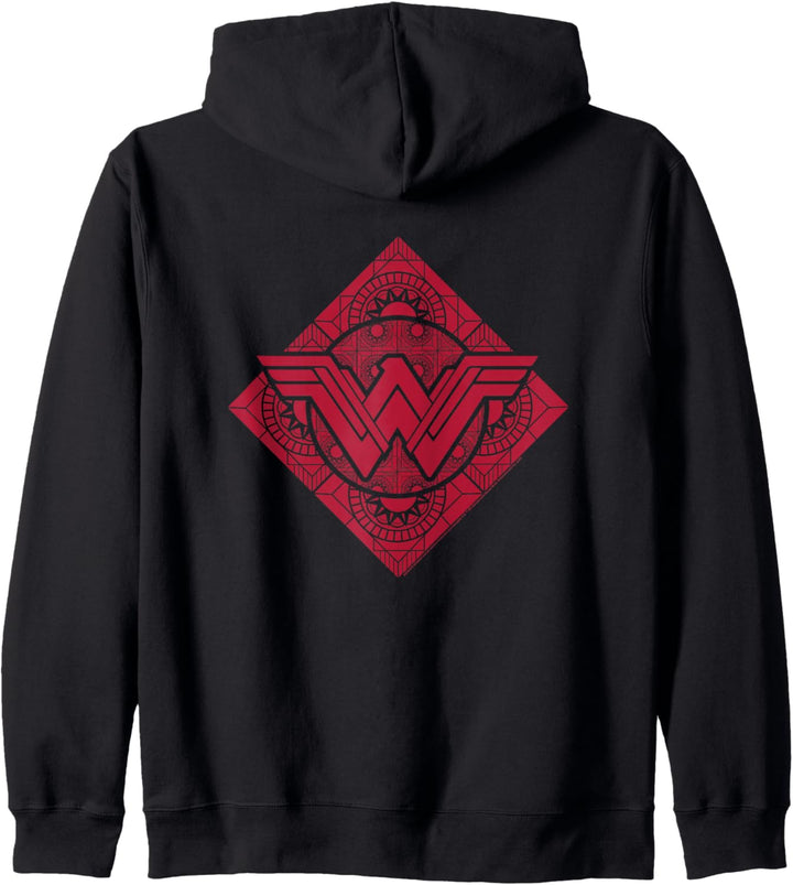 Wonder Woman Movie Logo with Geometric Suns Kapuzenjacke