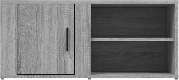 Tidyard TV Schrank mit 3 Fächer Lowboard TV Möbel Fernsehschrank Fernsehtisch TV Board Fernsehmöbel