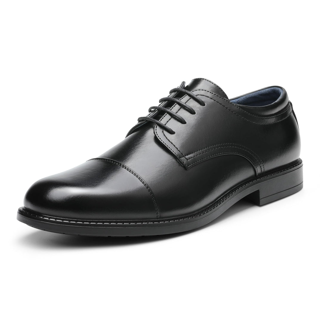 Bruno Marc Herren Anzugschuhe Derby Schnürhalbschuhe Businessschuhe Oxfords 39 EU Schwarz, 39 EU Sch
