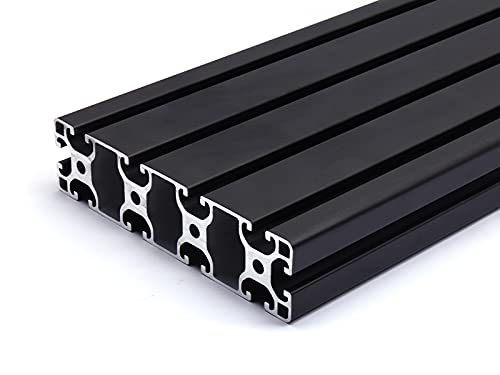 Aluminiumprofil schwarz 40x160L I-Typ Nut 8 (leicht). Aluminium Profil 40x160 Alu Profil 40 x 160 Mo