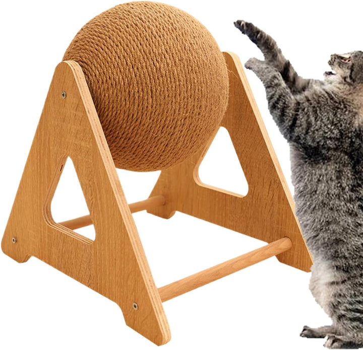 Generisch Katzen Kratzball Spielzeug,Katzen Kratzball - Robustes Haustier Spielzeug Für Kleine Mittl