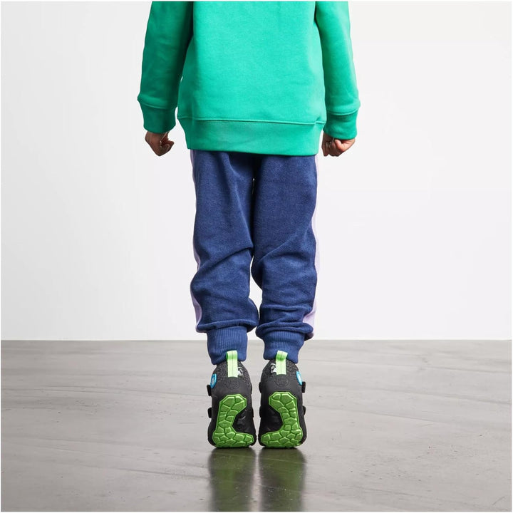 Affenzahn Übergangsschuh Knit Happy wasserdicht atmungsaktiv vegan mit Kaltfutter, Klettverschlüssen