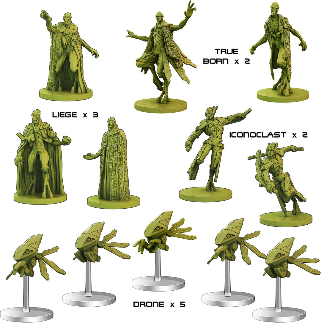 Core Space First Born - Sci-Fi Miniaturen Brettspiel Cyberpunk 28 mm Science Fiction Figuren für 40.