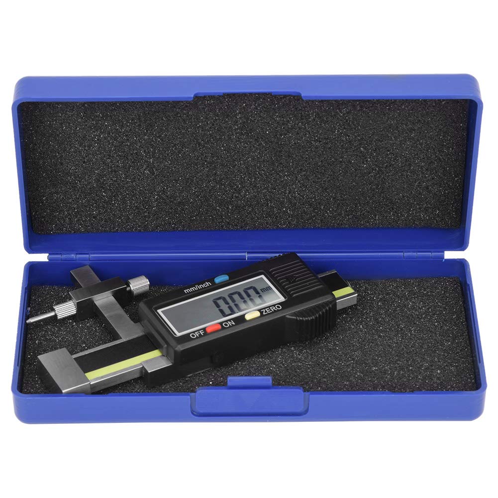 Digital Step Gauge Precision Measuring Tool, Stainless Steel Construction for Engineering and Woodwo