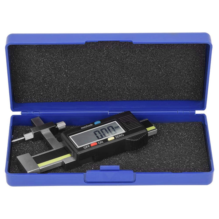 Digital Step Gauge Precision Measuring Tool, Stainless Steel Construction for Engineering and Woodwo