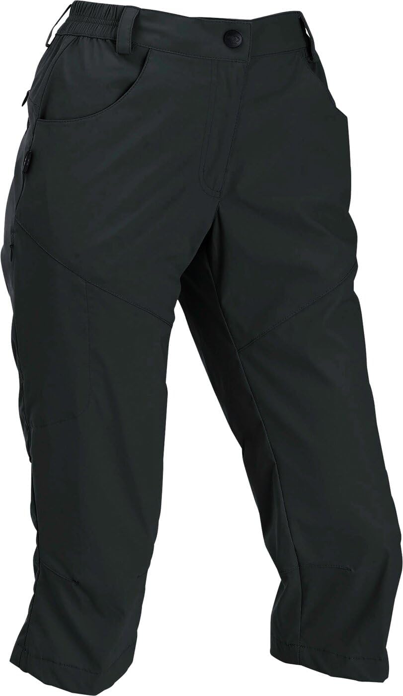 Maul-Sport Da. Stretch Caprihose Sidney 42 Schwarz, 42 Schwarz