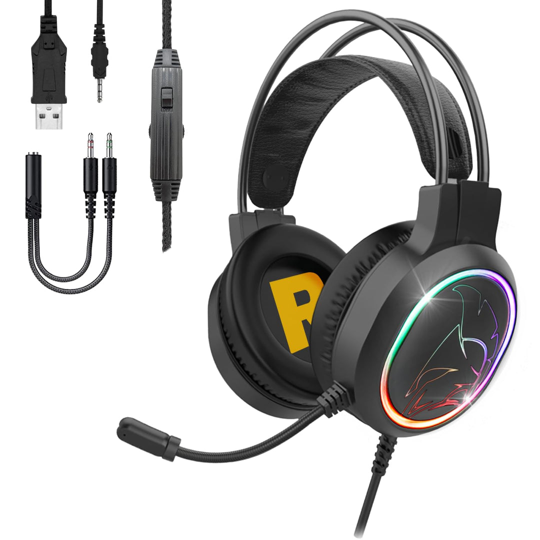 EMPIRE GAMING - Icarus S17 Gaming-Headset für PS5, PS4, Xbox One/Serie, PC, Mac, Smartphones, Tablet