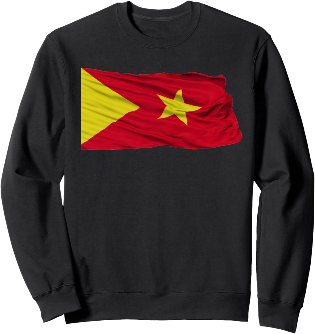 Tigray flag I love Tigray support Tigray region Sweatshirt