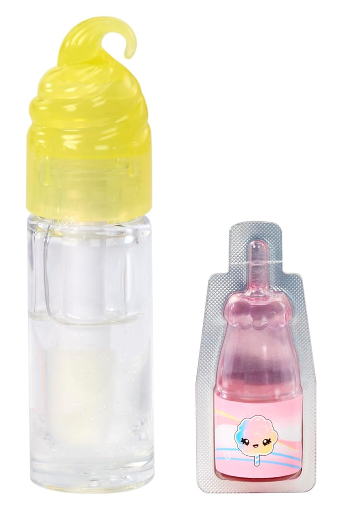 Yummiland Large Doll - Nia Candy Fluff - Enthält 1 Puppe, Duftenden Lipgloss zum Selbermachen, Anpas