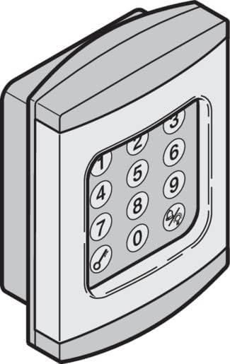Hörmann Funk-Codetaster FCT10 40 MHz