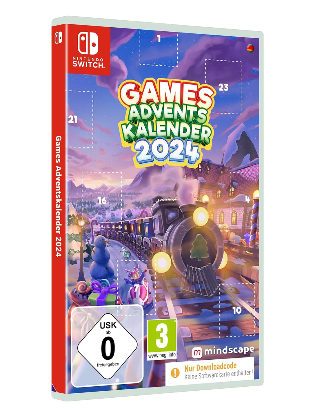 Games Adventskalender 2024 (Code in a Box) (Nintendo Switch) Nintendo Switch Standard, Nintendo Swit