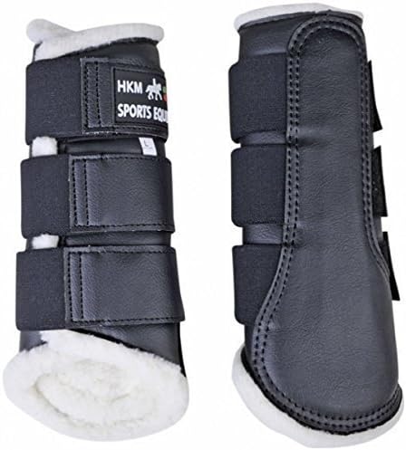 HKM Gamaschen Comfort L Schwarz, L Schwarz