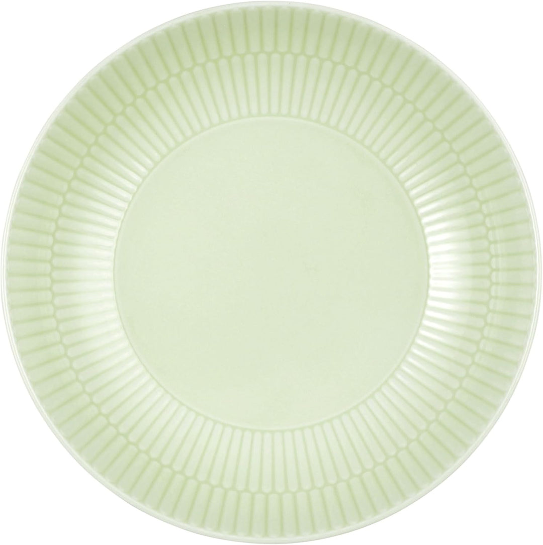 Seltmann Weiden Amina Seladon Suppenteller, 21 cm, Tiefe Suppenschale mit dezentem Relief-Muster, Sp
