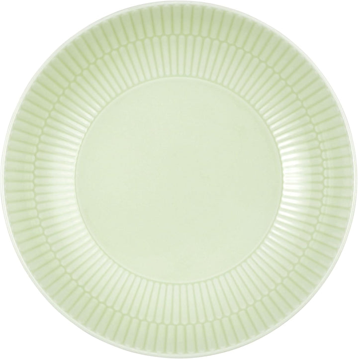 Seltmann Weiden Amina Seladon Suppenteller, 21 cm, Tiefe Suppenschale mit dezentem Relief-Muster, Sp