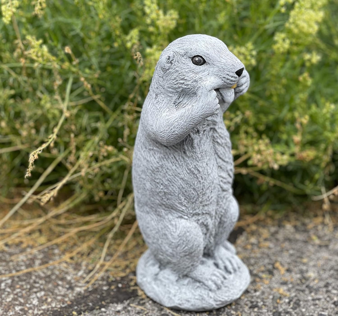 Stone and Style Steinfigur Murmeltier Max frostfest wetterfest Steinguss