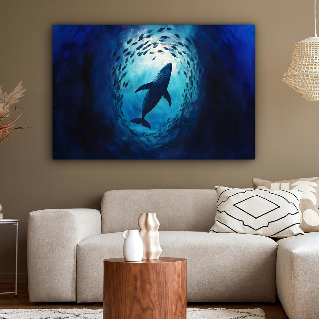 MuchoWow© Leinwandbild Gross 120x80 cm XXL Dekoration Wohnzimmer Bilder Pictures Wall Decoration Liv