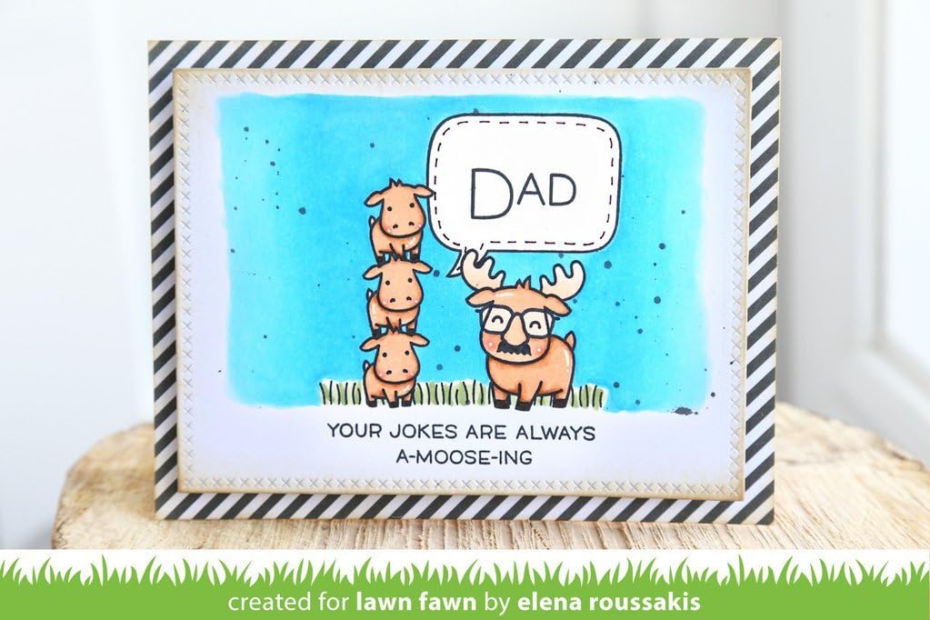 Lawn Fawn Custom Craft Dies - Dad + Me dies by Lawn Fawn