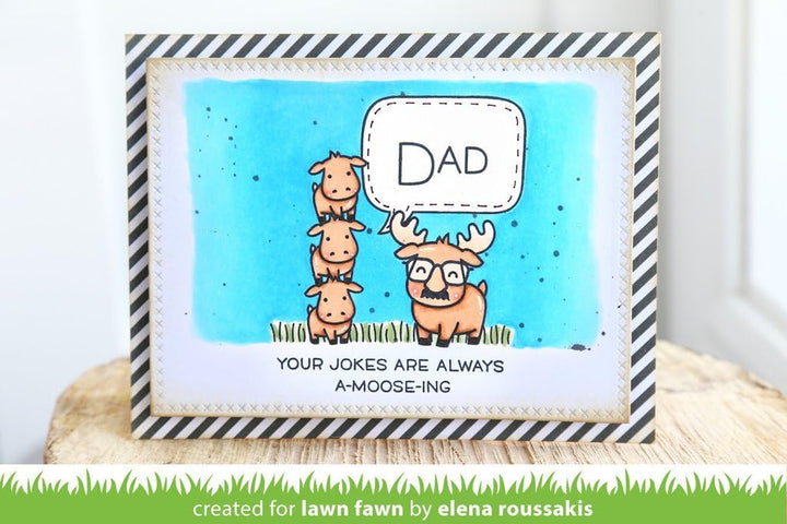 Lawn Fawn Custom Craft Dies - Dad + Me dies by Lawn Fawn