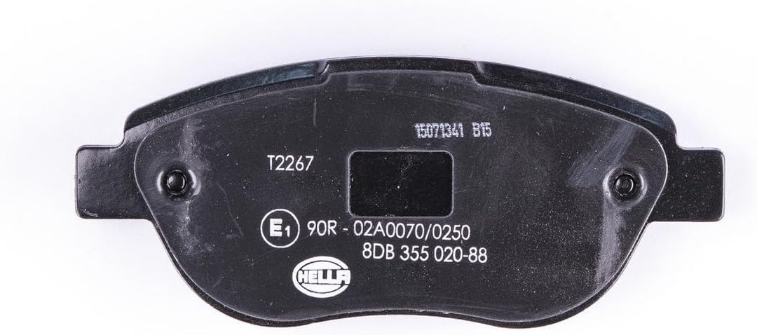 HELLA PAGID 8DB 355 020-881 Bremsbelagsatz - T2267 - Dicke/Stärke: 19.4mm - Bremssystem: Bosch - mit