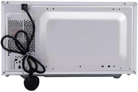 Sharp R-270BK Solo-Mikrowelle, 20 L, 800 W, 10 Leistungsstufen, 8 AutoCook-Programme, Timer bis 99 M