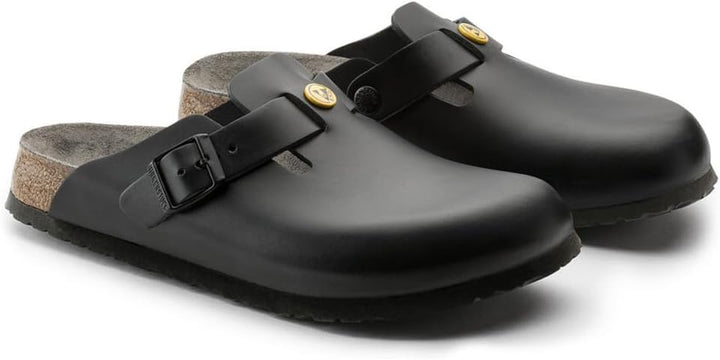 BIRKENSTOCK Herren Clogs Boston ESD, Schwarz