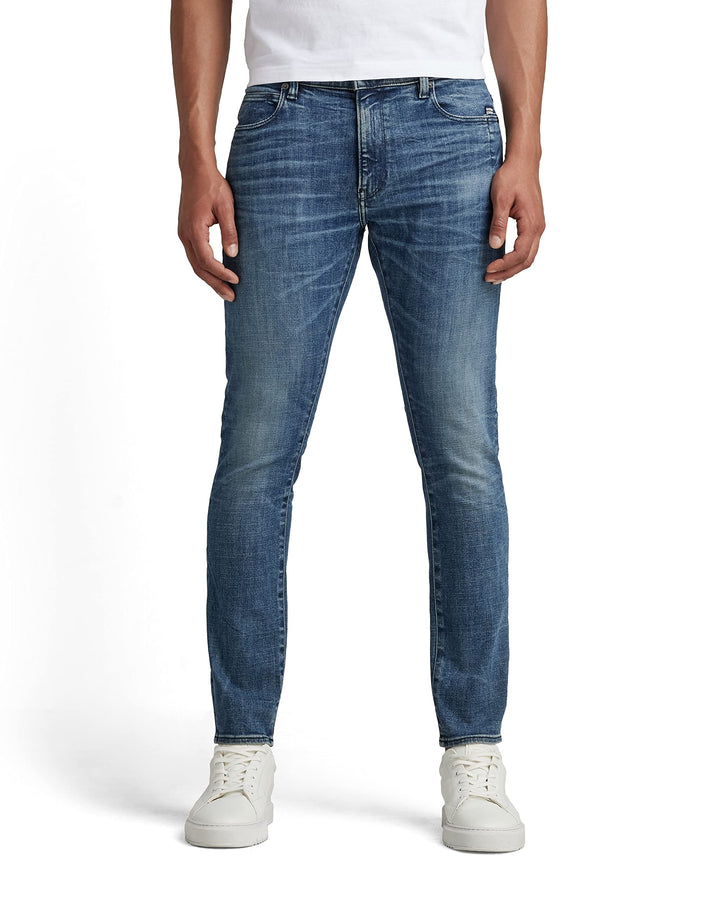 G-STAR RAW Herren Lancet Skinny Jeans 28W / 32L Blau (Faded Cascade D17235-c051-c606), 28W / 32L Bla